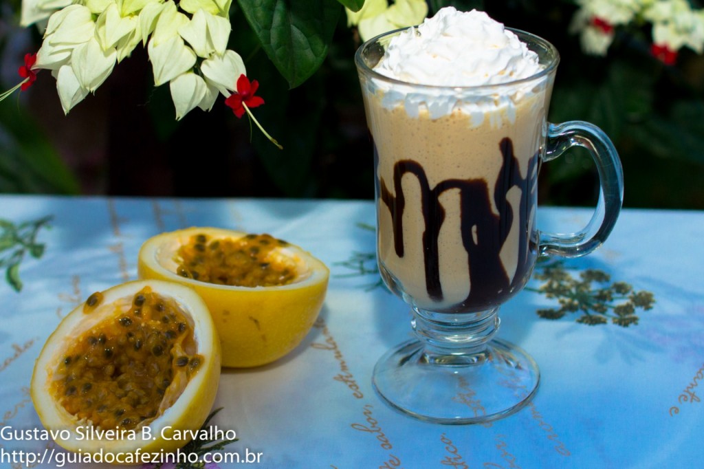Café Gelado com Maracujá
